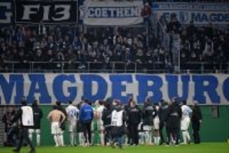 ライプツィヒ戦でマクデブルクのサポーターが破壊行為　スタジアムのトイレを破壊するなど問題に