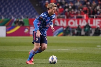 今季PSVで主力として活躍するも　日本代表で出番の少ない堂安律は輝きを放てるか