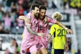 バルサ、PSGでの成功よりある意味難しい？　2023年は全体27位と弱かったマイアミをメッシが強くした　