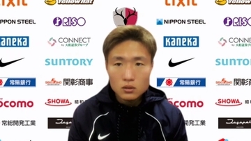 [MIXゾーン]「スタートからDFで使うと決めていた」　岩政コーチの信頼から生まれた“CB三竿健斗”