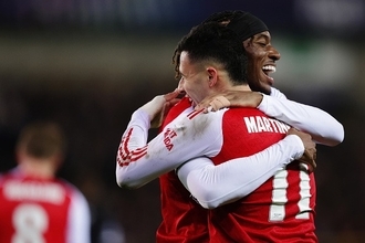 アーセナル、マドゥエケ2発＋マルティネッリでCL6連勝を達成！　5度目のクリーンシートでリーグフェーズ首位堅持