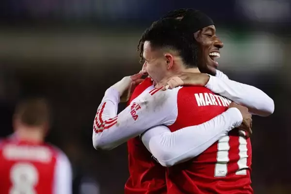 アーセナル、マドゥエケ2発＋マルティネッリでCL6連勝を達成！　5度目のクリーンシートでリーグフェーズ首位堅持