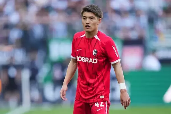 フライブルクMF堂安律のフランクフルト移籍に進展　クラブ間交渉で移籍金は約32億円程度で合意か