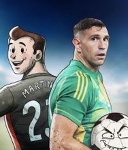 アルゼンチン代表GKマルティネス、まさかの“アニメ化”決定　Netflixで公開