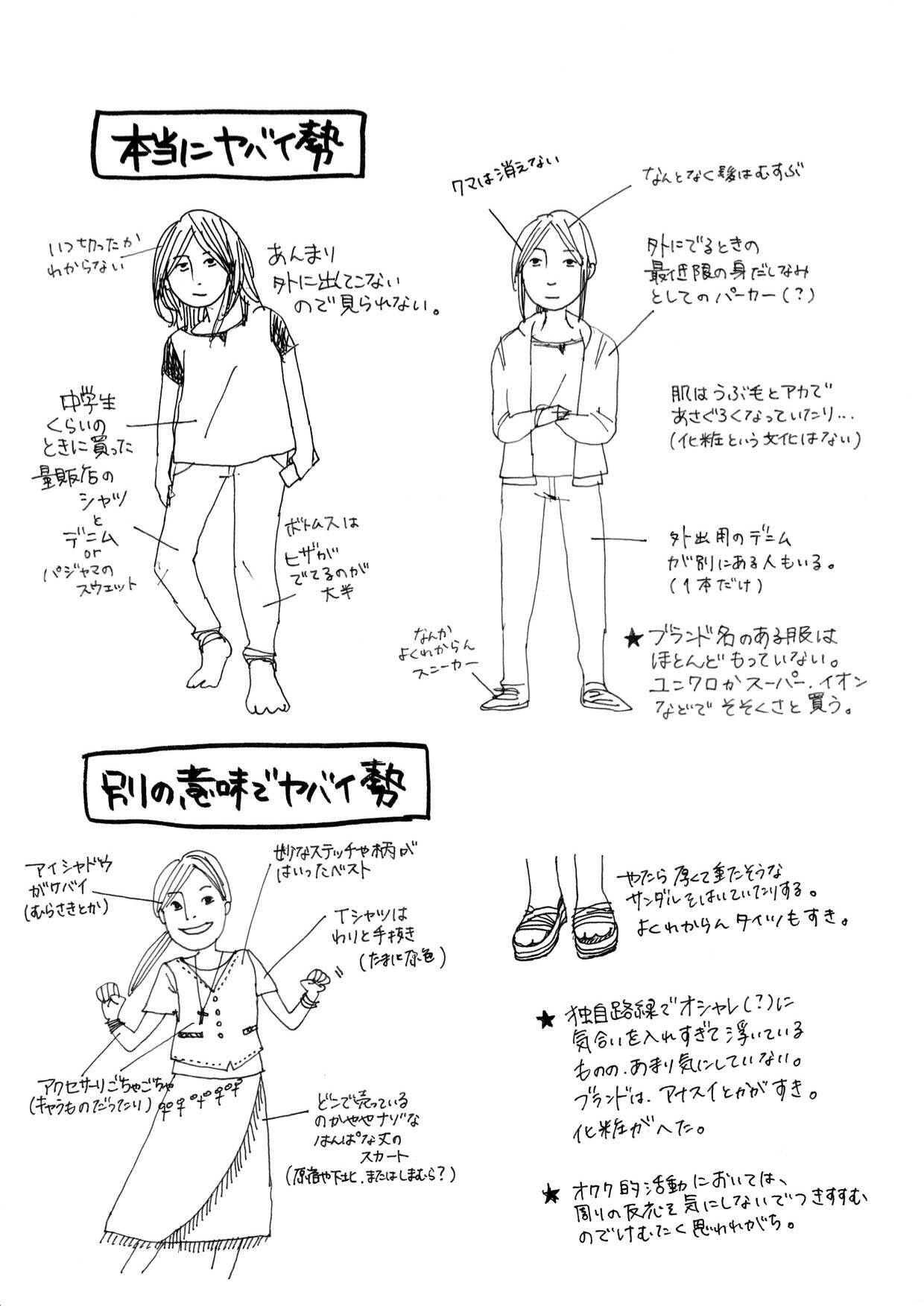 綺麗なオタク女子 ファッション 人気のファッションスタイル