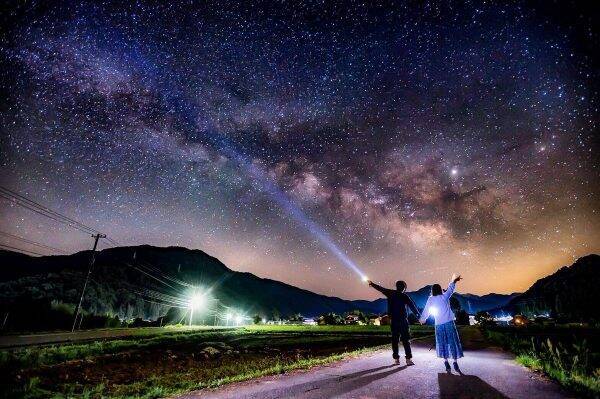 満天の星空 とはまさにこのこと 石川県で撮った幻想的な写真に見とれる 19年6月6日 エキサイトニュース