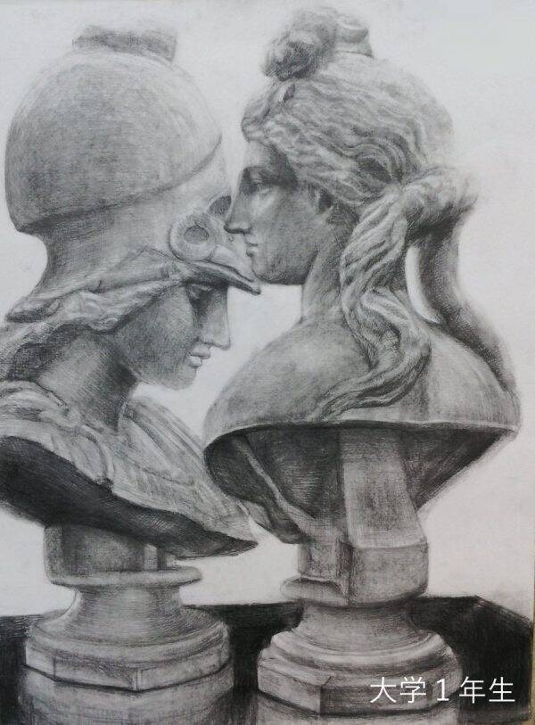 4年目で覚醒 美大生の絵からわかる成長ぶりと急な方向転換にびっくり 2020年3月19日 エキサイトニュース