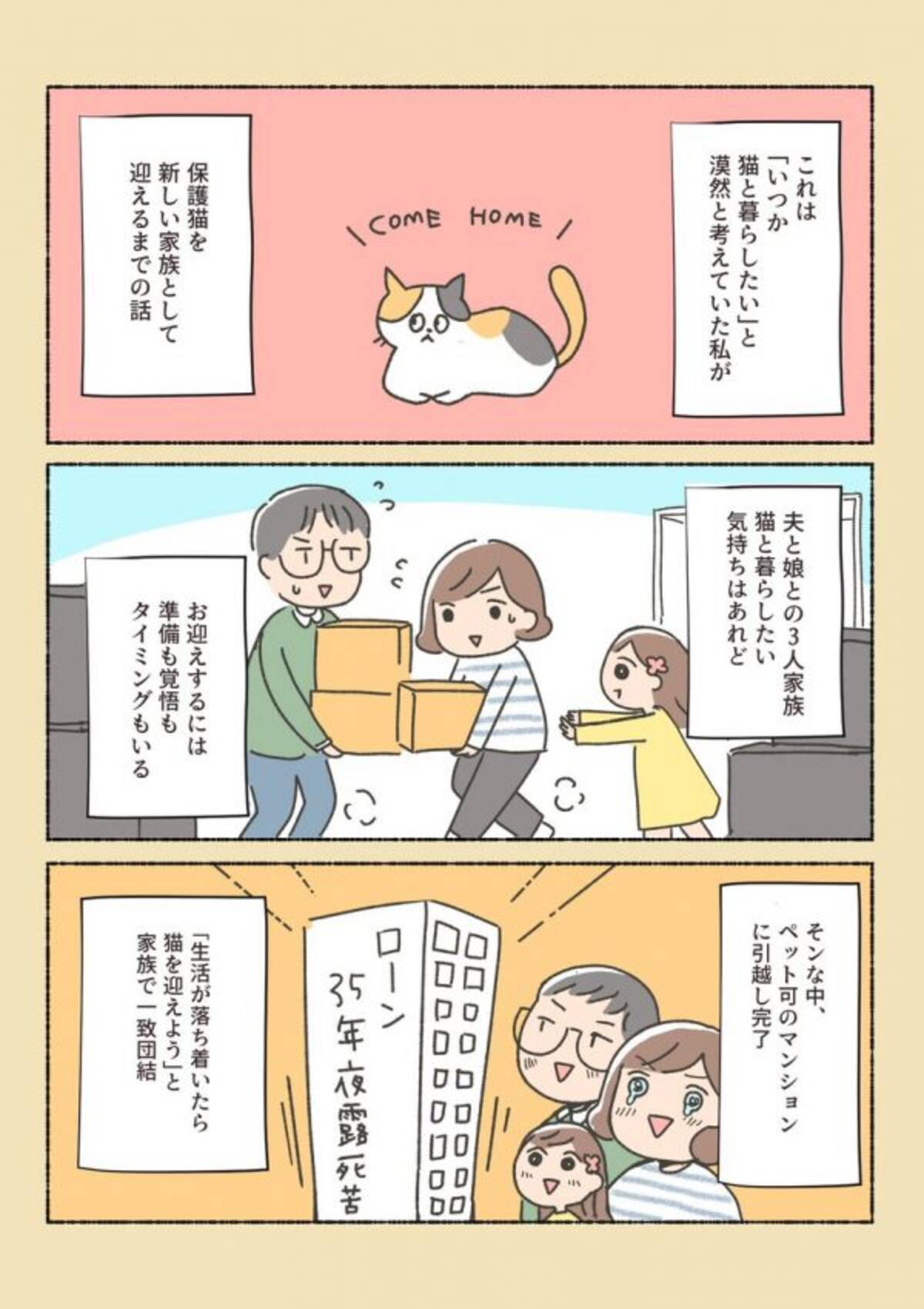 子猫希望だったけど ビビっときてしまった 4歳の保護猫をお迎えするまでを描いた漫画が泣けるし学ぶことが多い 年6月9日 エキサイトニュース