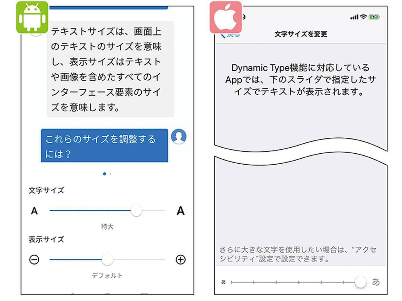 サイズ変更できる スマホの字が小さすぎて読みづらい 19年4月5日 エキサイトニュース