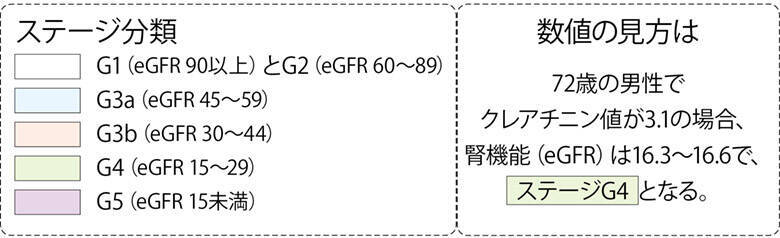 腎機能値をチェック 一目でわかる Egfr早見表 はコレだ 2019年6月25日 エキサイトニュース 2 4