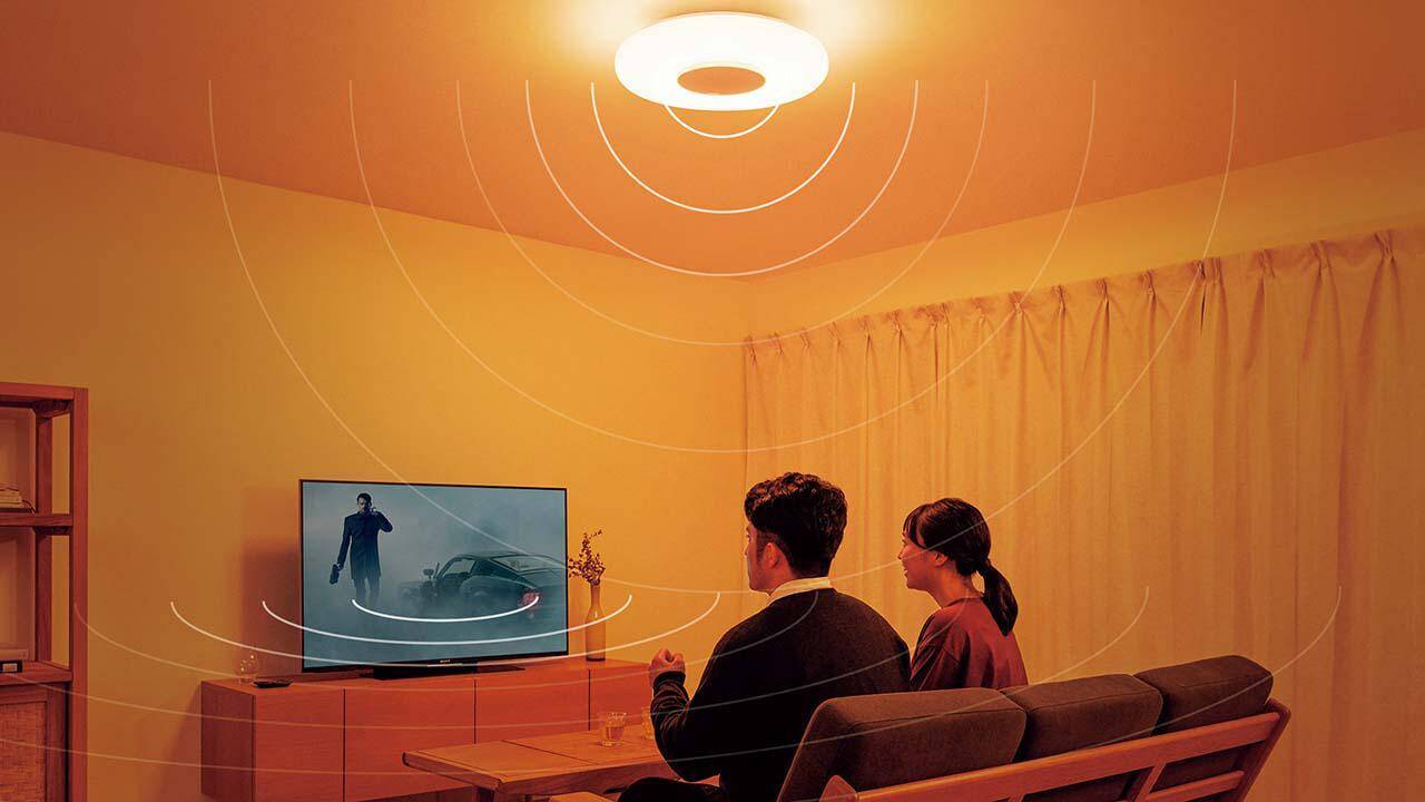 テレビの音が天井から流れる Aptx Ll対応bluetooth搭載のスピーカー付き照明 年2月12日 エキサイトニュース
