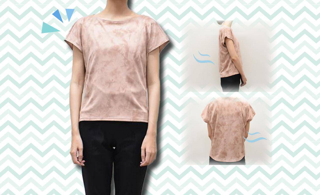 ユニクロ 超速乾素材で汗バイバイ くすみピンクが可愛い快適tシャツ 年6月11日 エキサイトニュース