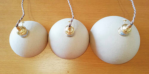 意外なリサイクル 花火の玉皮で作ったランプシェードはシンプルかつ個性的 年9月3日 エキサイトニュース