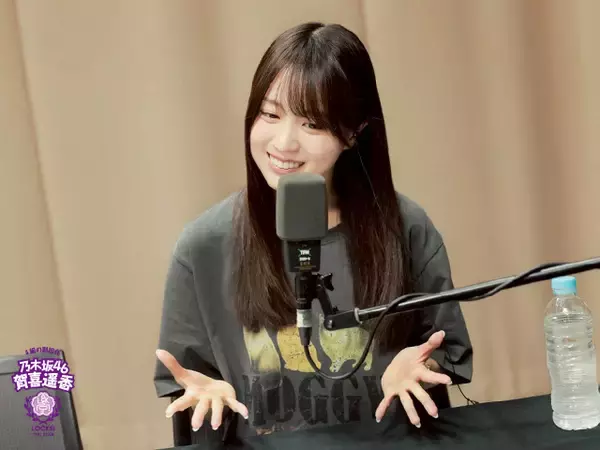 「乃木坂46賀喜遥香「ファンの人がめっちゃ頭を抱えて…（笑）」ライブ中に思わず笑顔になった質問とは？」の画像