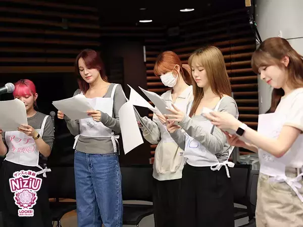 「NiziU 秋の大運動会開幕！ 波乱のチーム分け発表＆爆笑エール交換」の画像