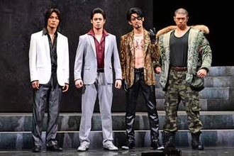 舞台「龍が如く」桐生一馬役の宇野結也　役作りの筋トレで共演者も驚く「デカいよ！」