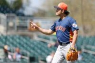 【ＭＬＢ】今井達也が３回完全投球で初勝利　最速は１５８・５キロ「調子を上げている」