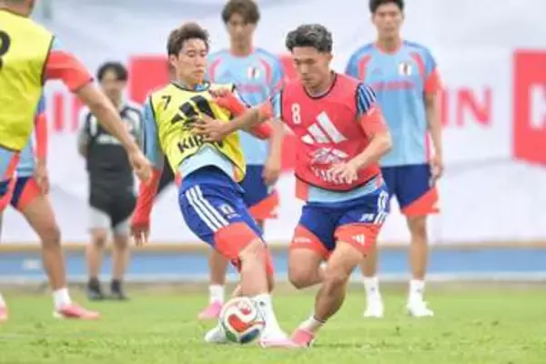 【日本代表】塩貝健人が〝勝負ヘア〟で成り上がり宣言「ビッグクラブでプレーしたい」