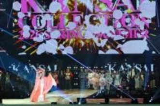 小林幸子　桜をイメージした豪華衣装で関コレ降臨「桜の周りにはたくさんの愛が届いています」