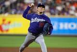 「【ドジャース】山本由伸が６回３失点、８奪三振で３勝目マーク　６度目のクオリティースタート」の画像1