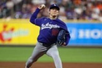 【ドジャース】山本由伸が６回３失点、８奪三振で３勝目マーク　６度目のクオリティースタート