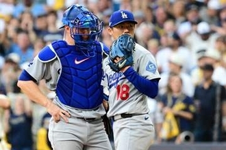 【ドジャース】山本由伸　３回途中３失点ＫＯ　ＡＢＳに消極的な捕手スミスにファン激怒「見捨てた」「台無しだ」