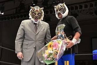 【新日本】タイガーマスク　引退試合で…師匠・初代タイガーからもらった一言「涙が止まらなかった」