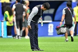 【日本代表】「優勝」から程遠い早期敗退…森保監督が痛感「歴史はそう簡単には動いてくれない」