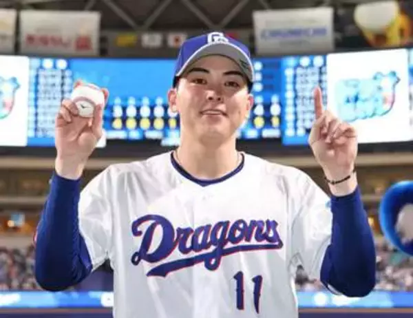 【中日】中西聖輝が７回３安打３失点でプロ初勝利「母に心配そうな顔で見られていたので勝ててよかった」
