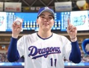 【中日】中西聖輝が７回３安打３失点でプロ初勝利「母に心配そうな顔で見られていたので勝ててよかった」