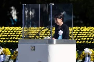 高市首相が最後で〝噛む〟「ひろしみ」 広島原爆の日あいさつ　石破氏との違いも