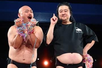 長州小力がクロちゃん相手にリング復帰　無免許運転を改めて謝罪「本当に俺何やってんだよ」