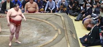 【大相撲】高安が土俵下に転落…しばらく動けず場内騒然　九重審判長「気絶していた。びっくりした」