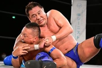 【超日本】永田裕志 29年ぶり激突でCIMA粉砕！〝新参者〟小島聡と9・28一騎討ち「いいんだね、やっちゃって！」