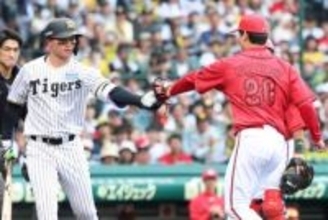 【阪神】森下翔太がファウルと勘違い？　一塁に走らず〝観念〟してタッチアウト