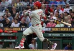 【ＭＬＢ】フィリーズ・シュワバーが２０号到達　８戦９発の大爆発に「今季はずっと敬遠しろ！」