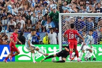 【北中米Ｗ杯】アルゼンチが４強入り　メッシ先制点アシスト　アルバレスが延長で決勝点