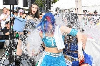 【東京女子】上福ゆきの〝バケツ奇襲〟実らず…神嵜志音ずぶ濡れギブアップ負け