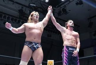 【新日本】大岩陵平が史上初の〝下克上Ｖ〟宣言　引退する師匠・天山に誓う「俺が〝夏男〟を継承します」