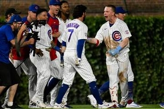 【ＭＬＢ】カブスのＰＣＡがボールを見失う大失態も…劇的サヨナラ打で帳消し「これが僕らの力だ」