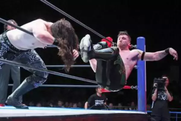 【新日本・Ｇ１】カラム・ニューマン２敗死守で首位タイ　次戦激突のウルフアロンは「レスラーとしてはリスペクトしていない」