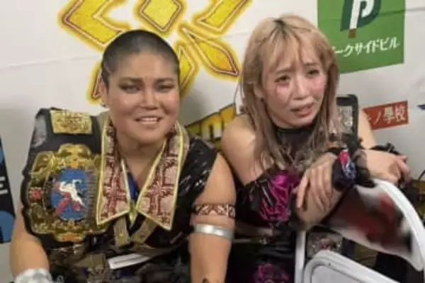 【マリーゴールド】CHIAKI＆松井珠紗 断髪の雪辱！　ツインスター最多防衛Ｖ５「肥やしになってくれる方を大募集」