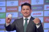 「【侍ジャパン】井口資仁氏が監督就任会見で意気込み　ＭＬＢ組には「チームを引っ張っていってほしい」」の画像1