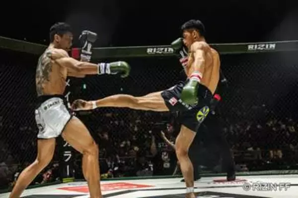 【ＲＩＺＩＮ】朝久泰央がシンパヤックに戦慄の１ＲＫＯ勝利「やったぜ、ベイビー！！」