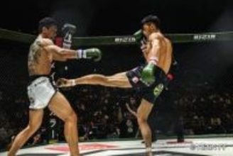 【ＲＩＺＩＮ】朝久泰央がシンパヤックに戦慄の１ＲＫＯ勝利「やったぜ、ベイビー！！」