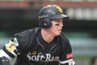 【ソフトバンク】４番・栗原陵矢が２冠王の貫禄で５連敗阻止　決勝弾含む３打点「悠伍に勝ちを」