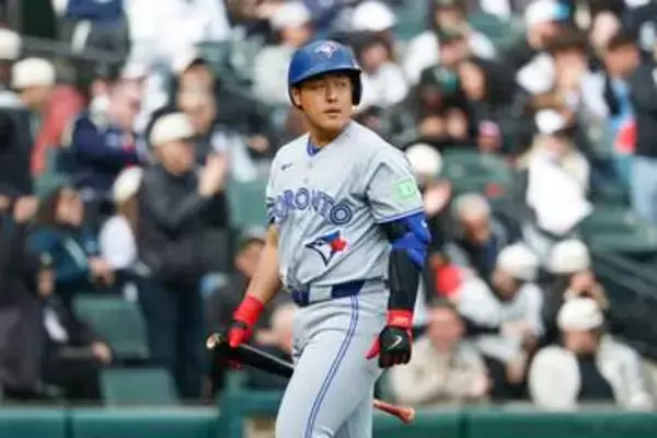 【ＭＬＢ】岡本和真　４打数無安打で開幕からの連続安打ストップ　初ビジターで初の４打席連続三振