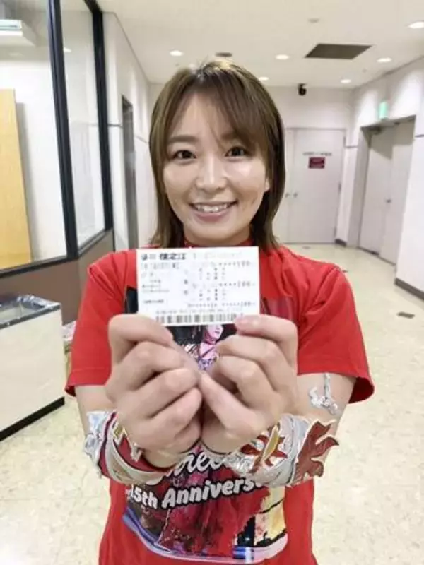 Sareee またまた的中！ ボートレース住之江でイノキ舟券「やっぱり、１、２、３ですね」