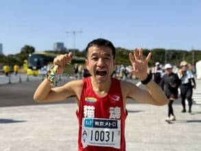 猫ひろし　東京マラソン完走も目標タイムには届かず　切り替えて「２４時間テレビ、オファー待ってます」