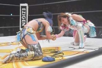 【マリーゴールド】岩谷麻優が復帰戦で大激闘！　Sareee＆彩羽匠に苦杯も笑顔「まだまだプロレス、頑張ろう」